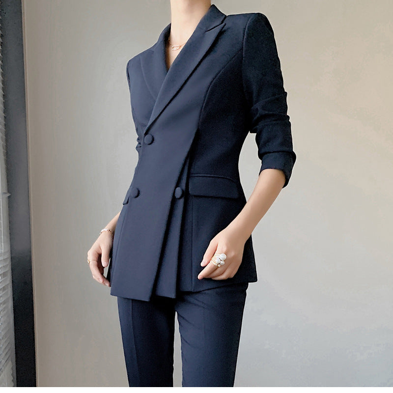 Blazer sur mesure à double boutonnage pour femmes Chic und Stil