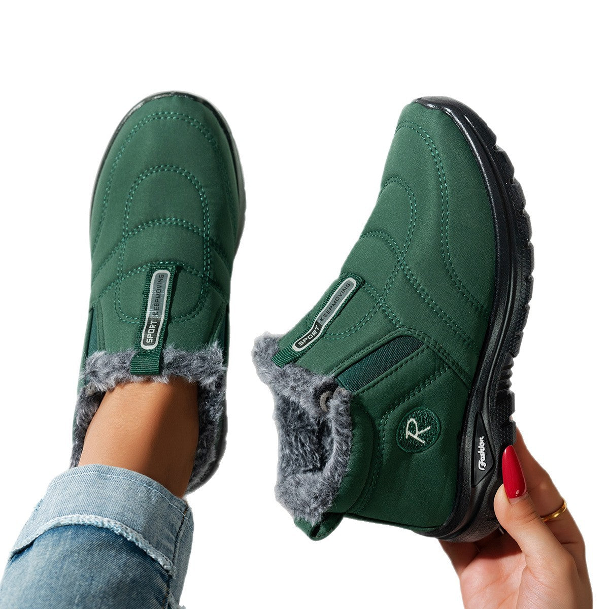 Bottes d'hiver sportives pour femmes Chic und Stil