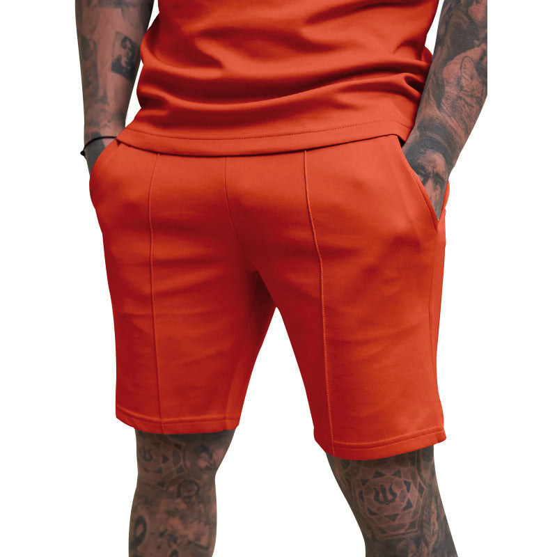Pantalons de loisirs confortables pour hommes avec poches latérales et taille élastique Chic und Stil