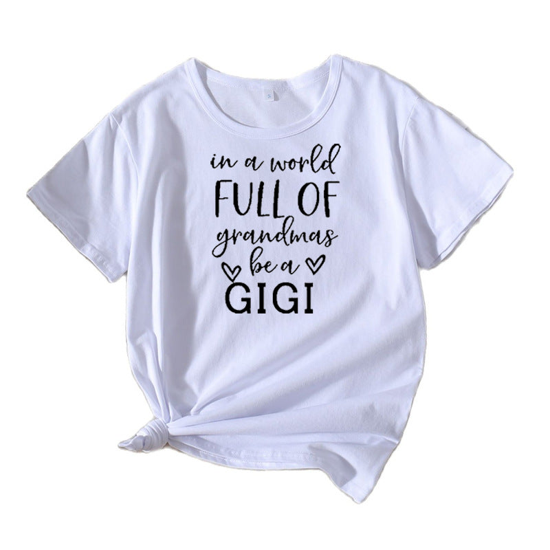 T-shirt à manches courtes inspirant pour femmes Chic und Stil