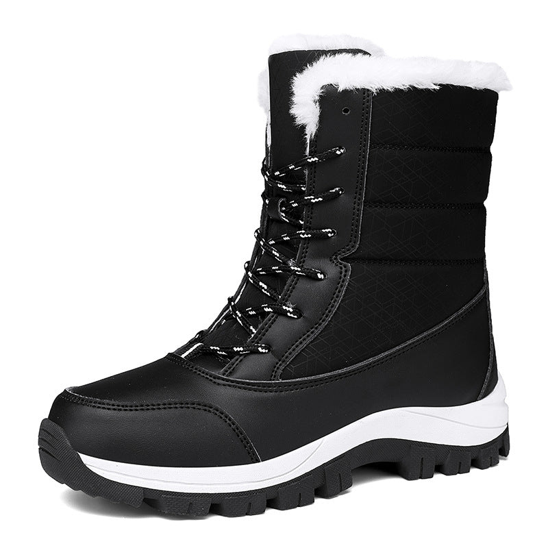 Bottes d'hiver pour dames avec doublure chaude et semelle antidérapante Chic und Stil