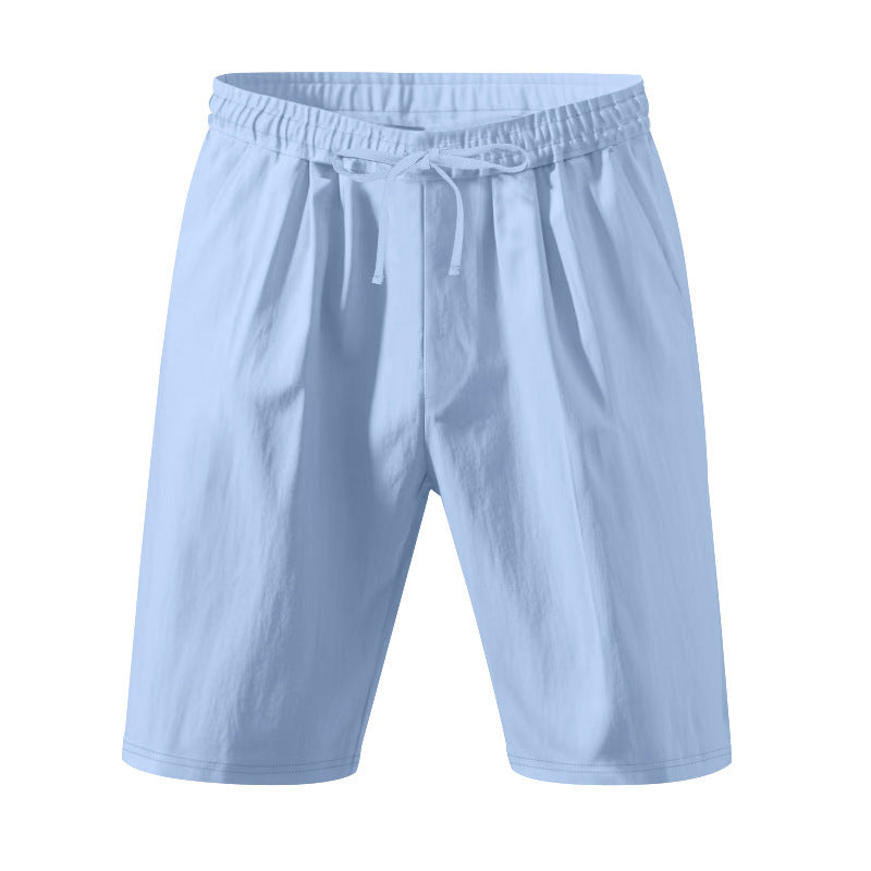 Shorts de loisirs pour hommes en matériau léger et respirant avec une taille élastique Chic und Stil