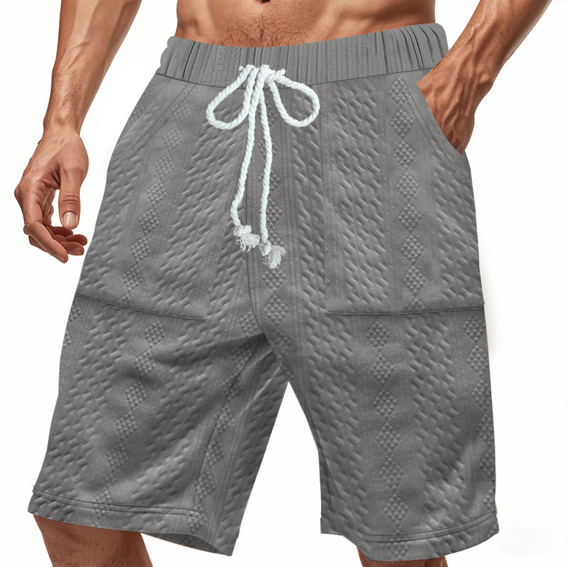 Shorts de bain sportifs pour hommes avec taille élastique et cordon de serrage Chic und Stil