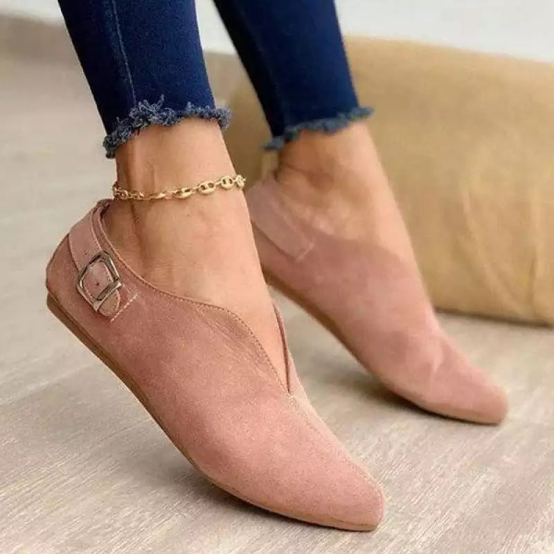 Chaussures semi-formelles pour femmes avec une élégante boucle et un design ouvert Chic und Stil