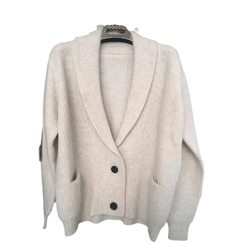Cardigan côtelé confortable pour femmes Chic und Stil