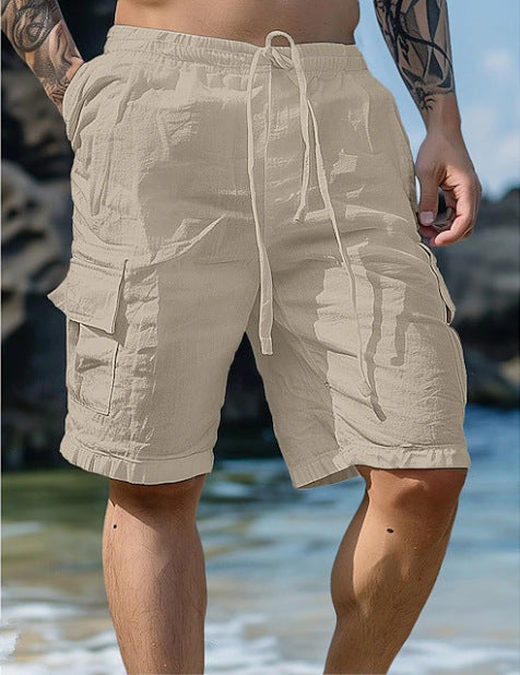 Shorts cargo pour hommes avec plusieurs poches Chic und Stil