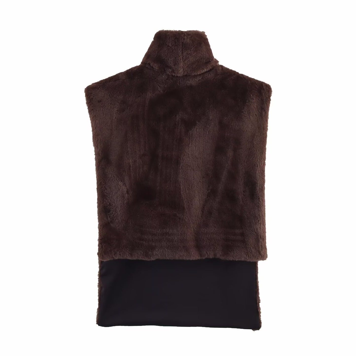 Dames Douce Veste en Teddy Chic und Stil