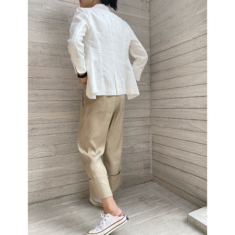 Pantalon court féminin sur mesure Chic und Stil