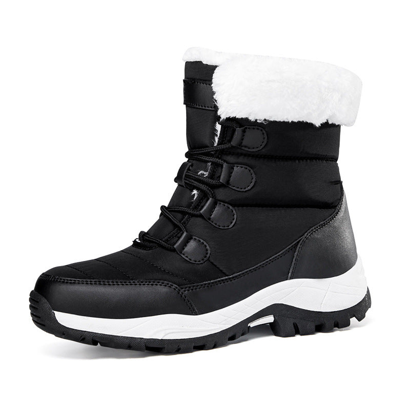 Bottes d'hiver pour dames avec semelle antidérapante et doublure intérieure chauffante Chic und Stil