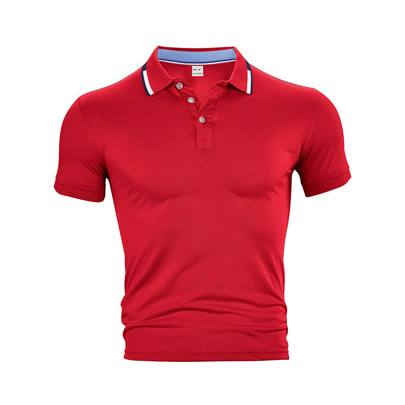 Polo shirt pour hommes avec col structuré et technologie respirante Chic und Stil
