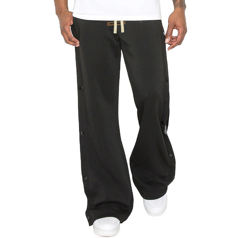 Pantalons décontractés pour hommes avec impression latérale Chic und Stil