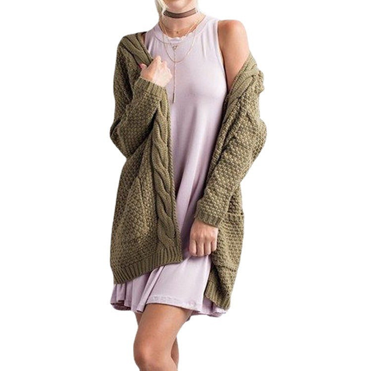 Cardigan en grosse maille pour femmes avec poches pratiques et coupe décontractée Chic und Still