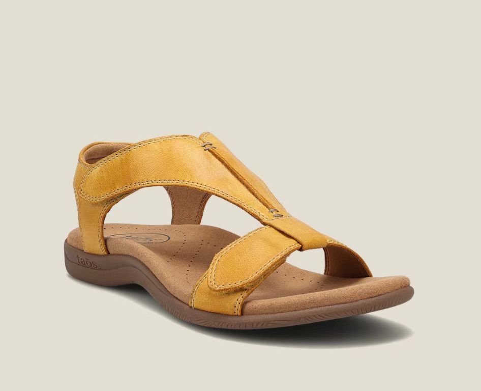Sandales de loisirs pour femmes avec des sangles réglables et un coussin de pied ergonomique Chic und Stil