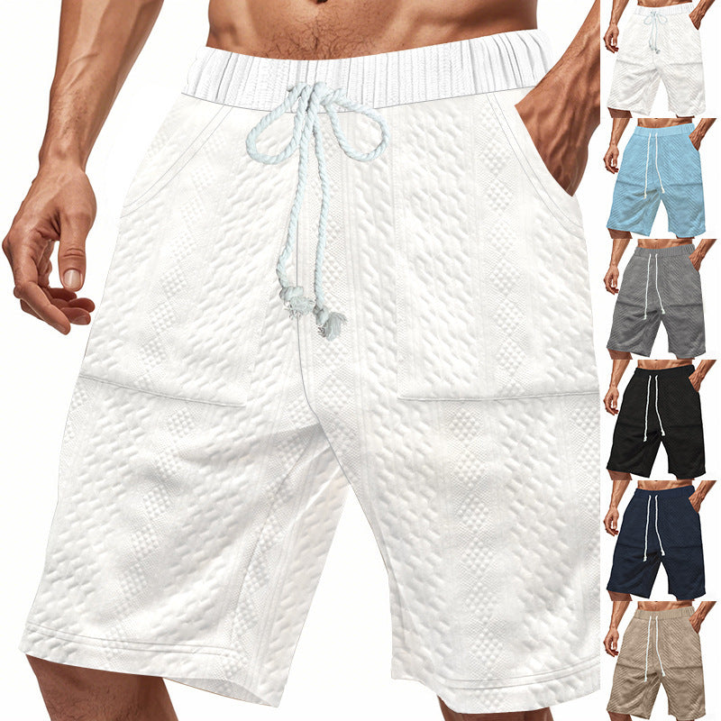 Shorts de bain sportifs pour hommes avec taille élastique et cordon de serrage Chic und Stil