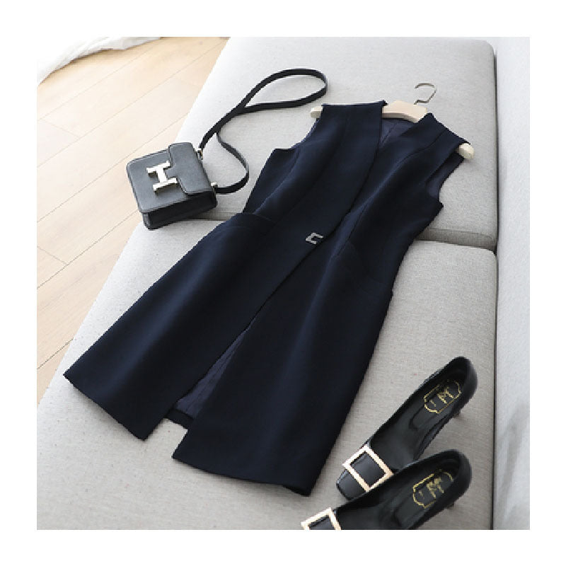 Gilet long ajusté pour femmes Chic und Stil