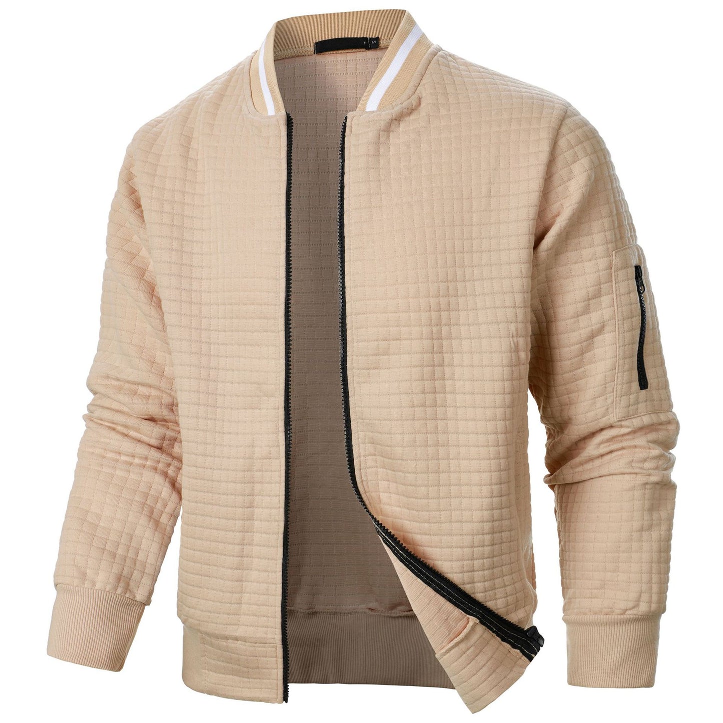 Veste de sport pour homme avec un design structuré innovant Chic und Stil
