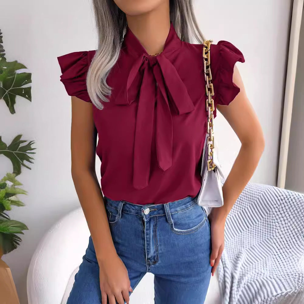 Blouse à manches bouffantes pour femmes Chic und Stil