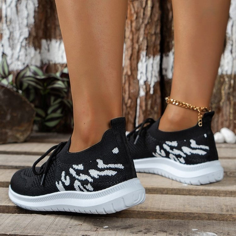 Baskets respirantes pour femmes avec dessus en mesh élastique Chic und Stil