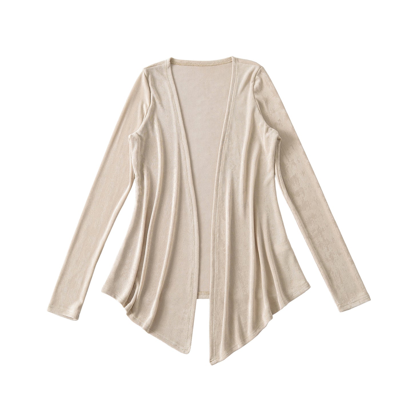 Dames élégant, cardigan asymétrique Chic und Stil