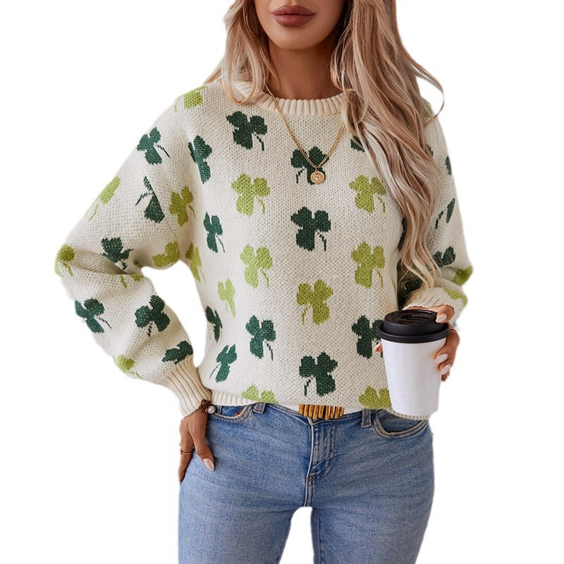 Pull femme à motifs Chic und Stil
