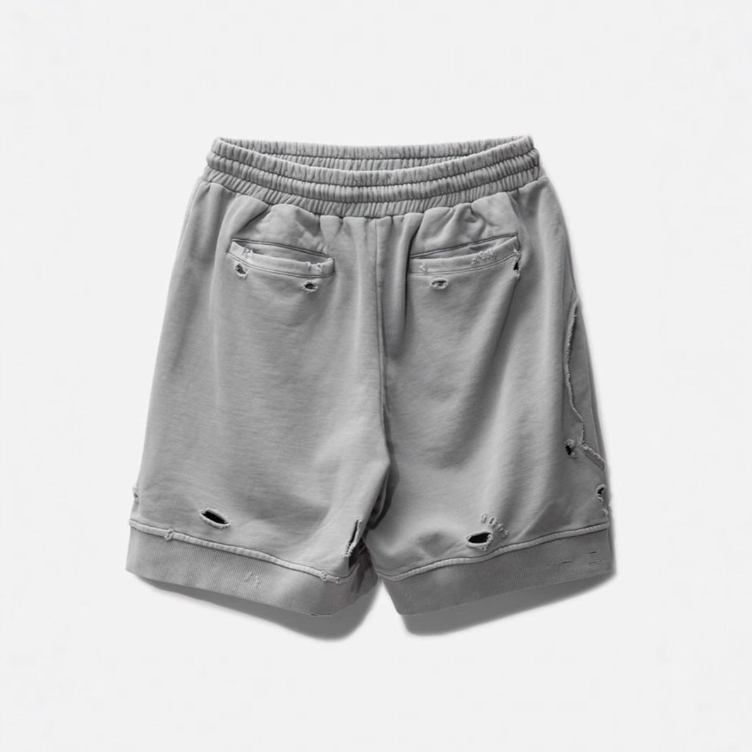 Shorts D détruits à la mode pour femmes Chic und Stil