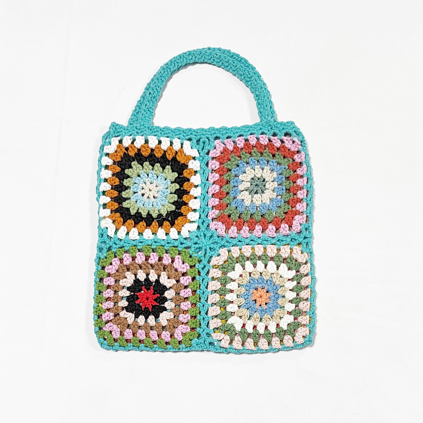 Sac fourre-tout en crochet fait à la main pour femmes Chic und Stil