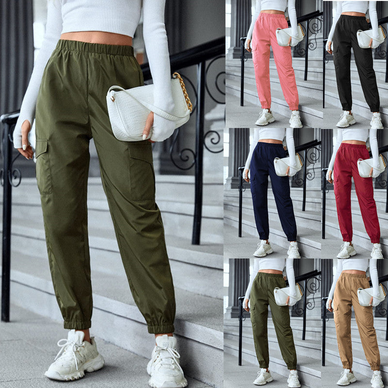 Pantalons cargo de loisirs pour femmes Chic und Stil