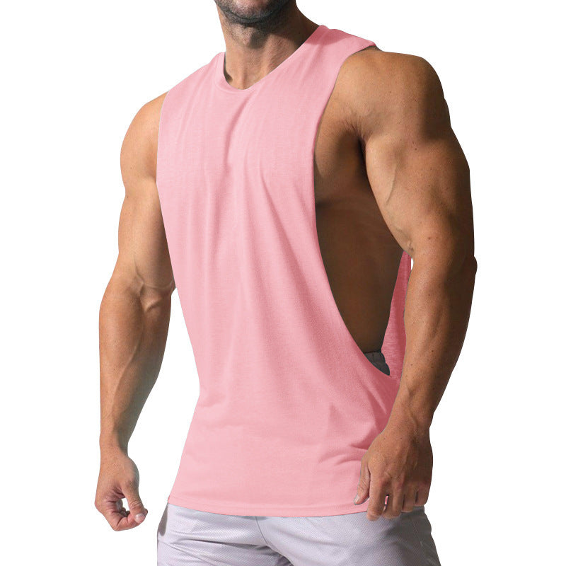 Chemise de sport sans manches pour hommes avec décolleté profond dans le dos et matériau respirant Chic und Stil