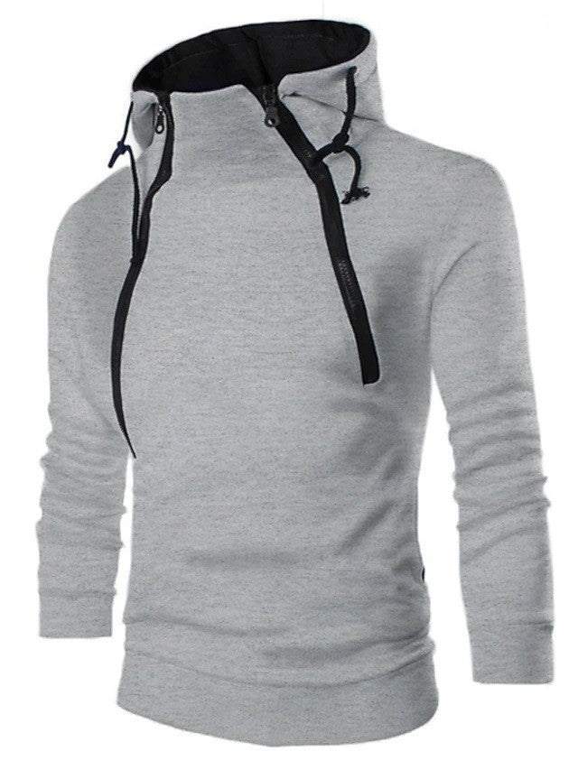 Hommes moderne sweat à capuche avec pratique fermeture éclair Chic und Stil