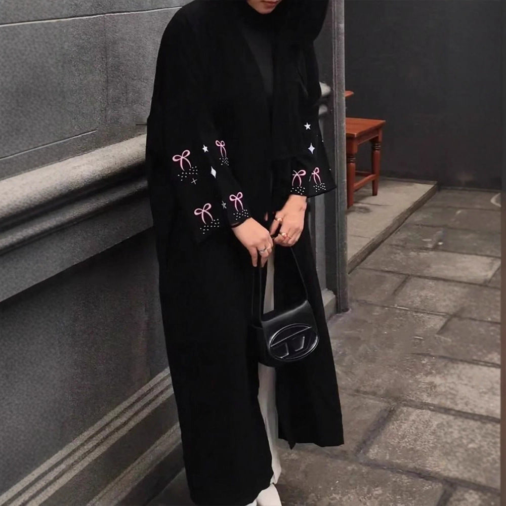 Dames élégant Kimono-Cardigan avec des manches détaillées Chic und Stil