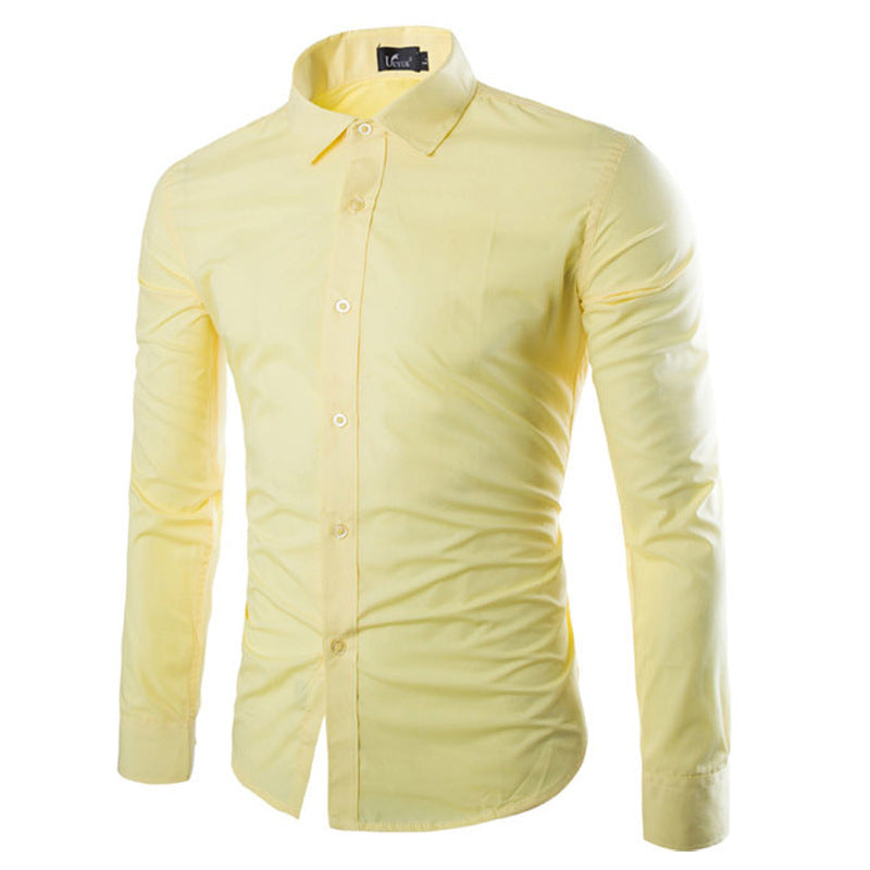 Chemise élégante à manches longues pour hommes Chic und Stil