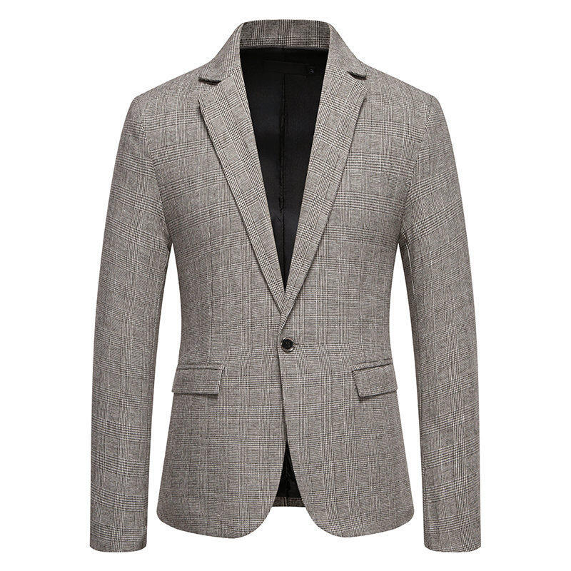 Blazer élégant pour hommes en design chevrons Chic und Stil