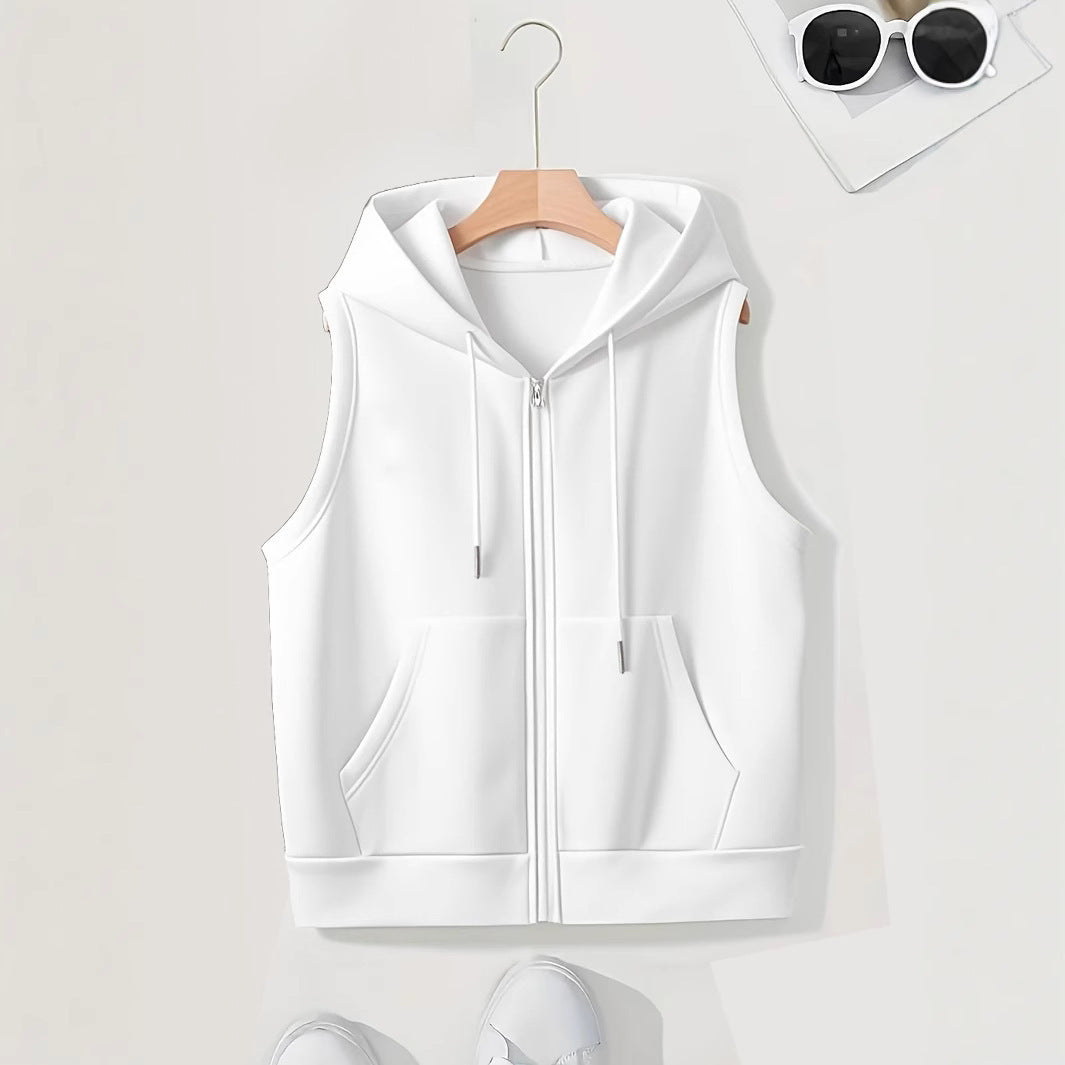 Veste à capuche sportive pour dames avec fermeture éclair et poches pratiques Chic und Stil