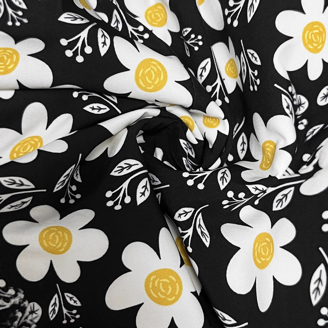 Shorts Chic und Stil à coupe décontractée imprimé floral pour femmes