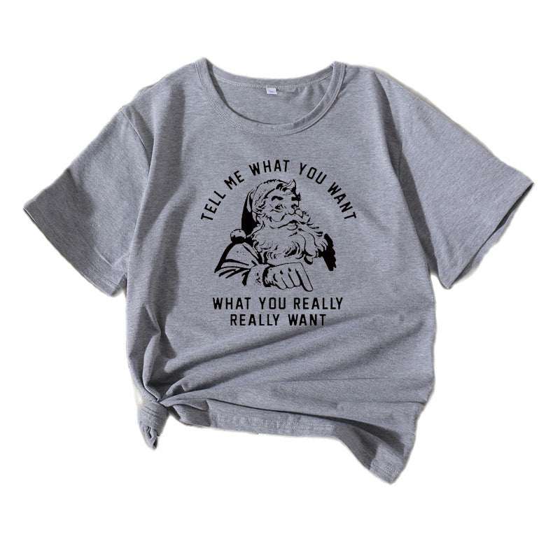T-shirt humor graphique pour femmes Chic und Stil