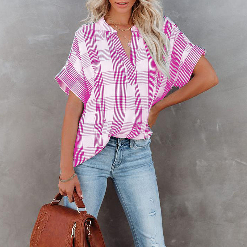 Chemise boutonnée surdimensionnée pour femmes Chic und Stil