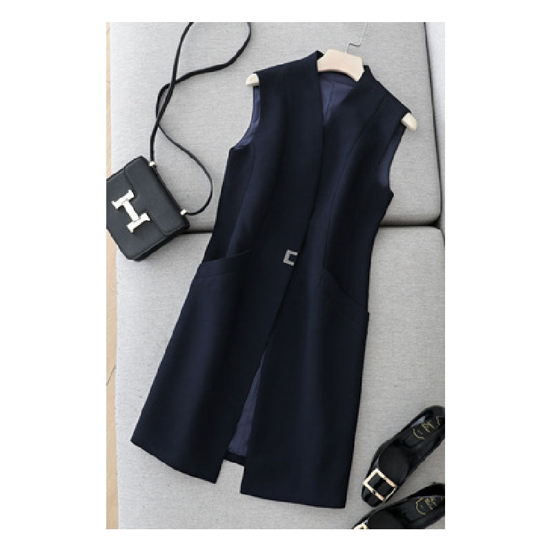 Gilet long ajusté pour femmes Chic und Stil