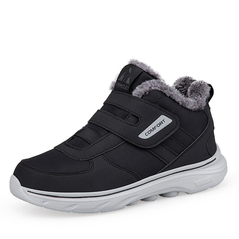 Baskets d'hiver isolées pour femmes avec une fermeture velcro pratique et une doublure intérieure douce Chic und Stil