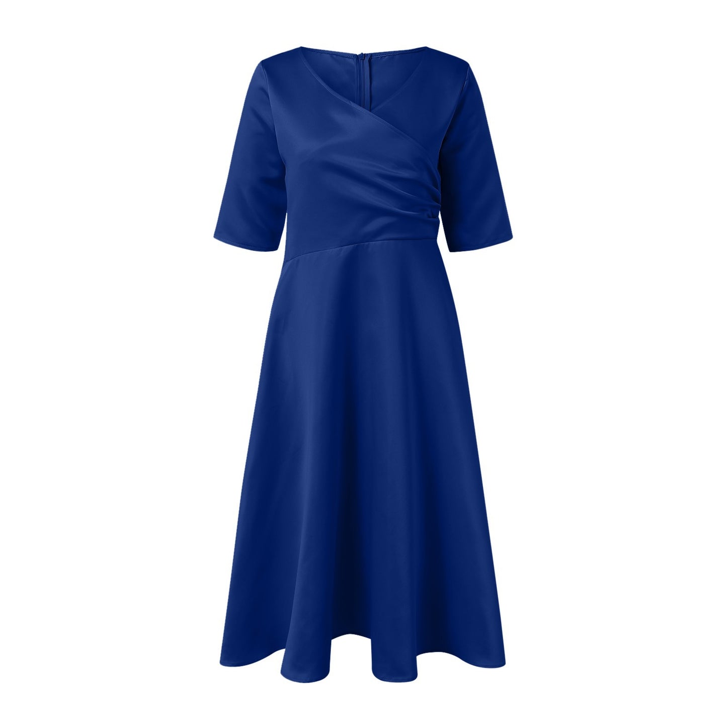 Robe portefeuille A-ligne flatteuse pour femmes Chic und Stil