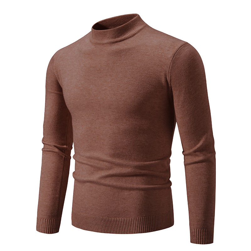 Pull élégant pour hommes avec col montant Chic und Stil