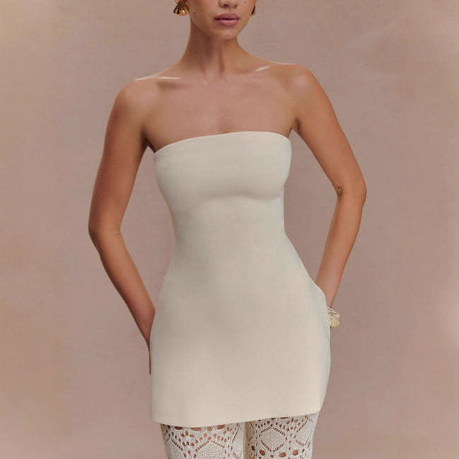 Dames élégant haut avec un pantalon en crochet léger Chic und Stil