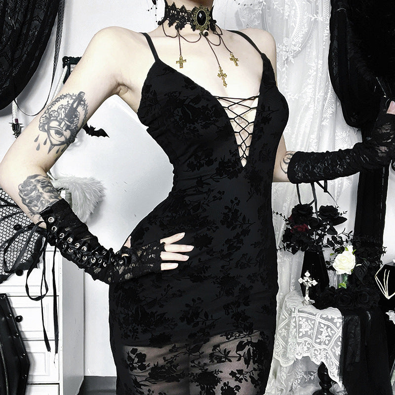 Dames Robe de soirée élégante en dentelle Chic und Stil