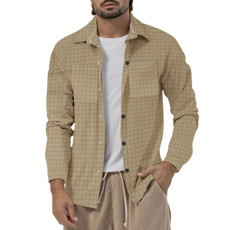 Chemise à carreaux décontractée pour hommes avec deux poches poitrine et coupe moderne Chic und Stil