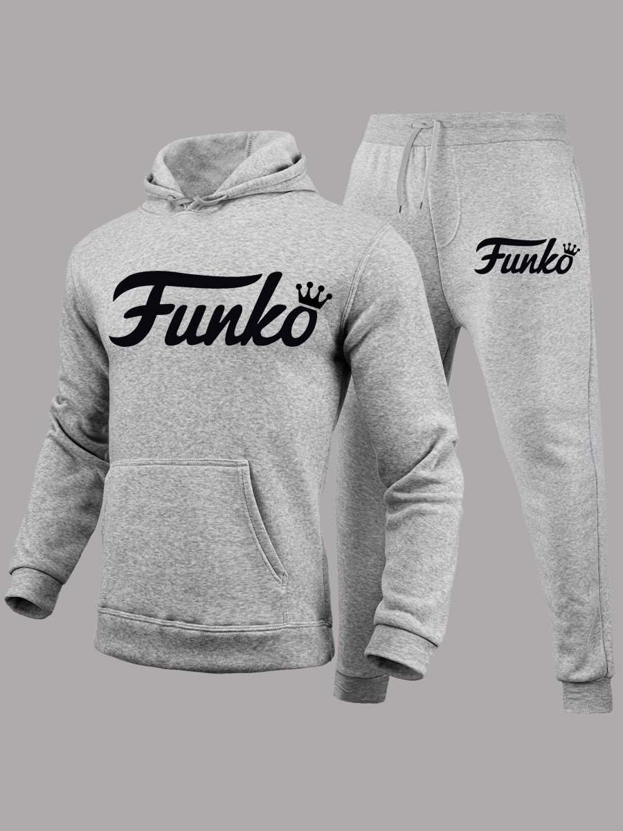 Femmes ensemble pull à capuche douillet et pantalon de jogging Chic und Stil