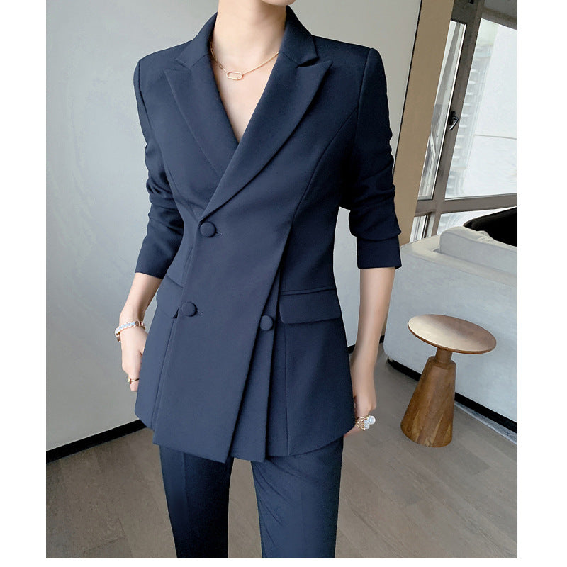 Blazer sur mesure à double boutonnage pour femmes Chic und Stil