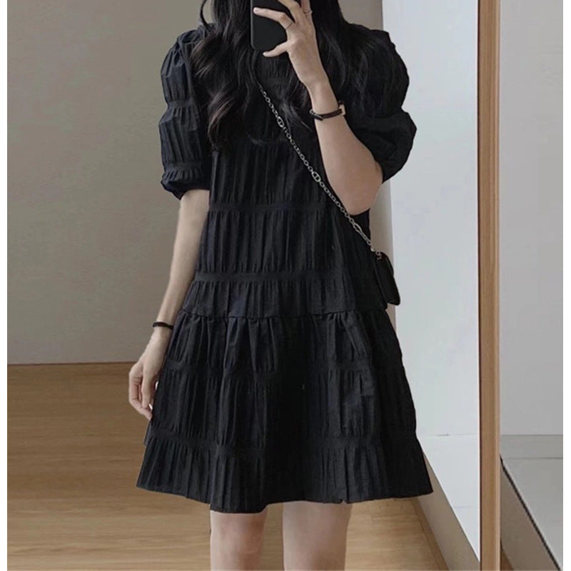Robe Mini Évasée Femme Chic und Stil