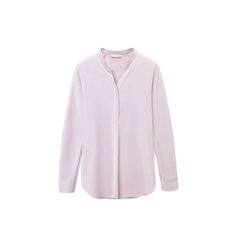 Blouse Femme Stylée Col V Chic und Stil
