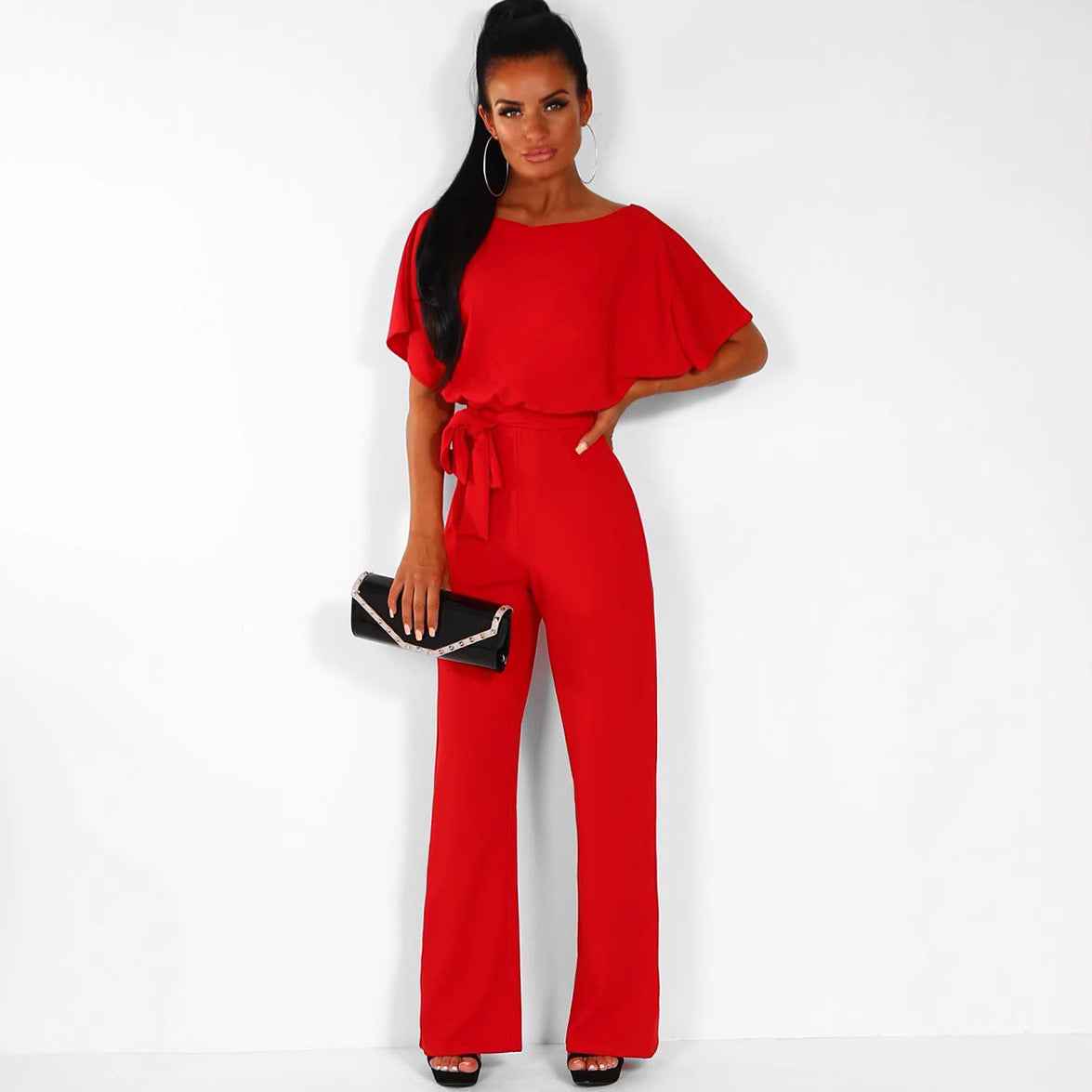 Salopette large pour femmes avec une ceinture stylée Chic und Stil