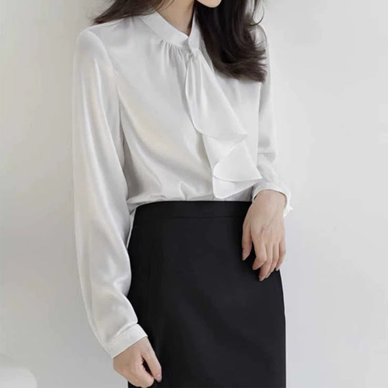 Blouse Rêche Élégante Femme Chic und Stil