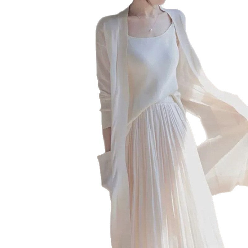 Robe maxi en couches élégante pour femmes Chic und Stil